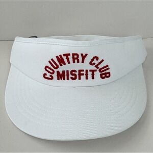 NEW G/Fore "Country Club Misfit" Visor‎ Stretch Twill Adjustable Golf Hat